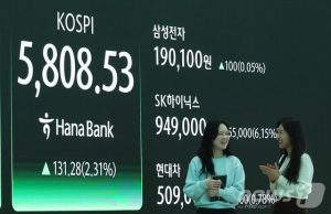 코스피 5,800선 돌파! 역사적 순간, 지금 주식 시...